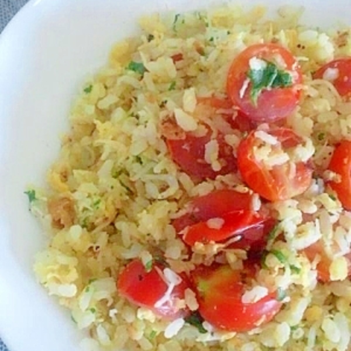夏が旬 トマトとしらすチャーハン レシピ 作り方 By カナシュンばーば 楽天レシピ 夏が旬 トマトとしらすチャーハン レシピ 作り方 By カナシュンばーば 楽天レシピ
